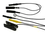 DC-EEG Linked Ears Kit Linked Ear,Linked Ears,DC electrode, DC,silver silver chloride,Electrodes,eeg,nuerofeedback,electrodes,Thought Techology,neurofeedback supplies,biofeedback supplies,eeg supplies